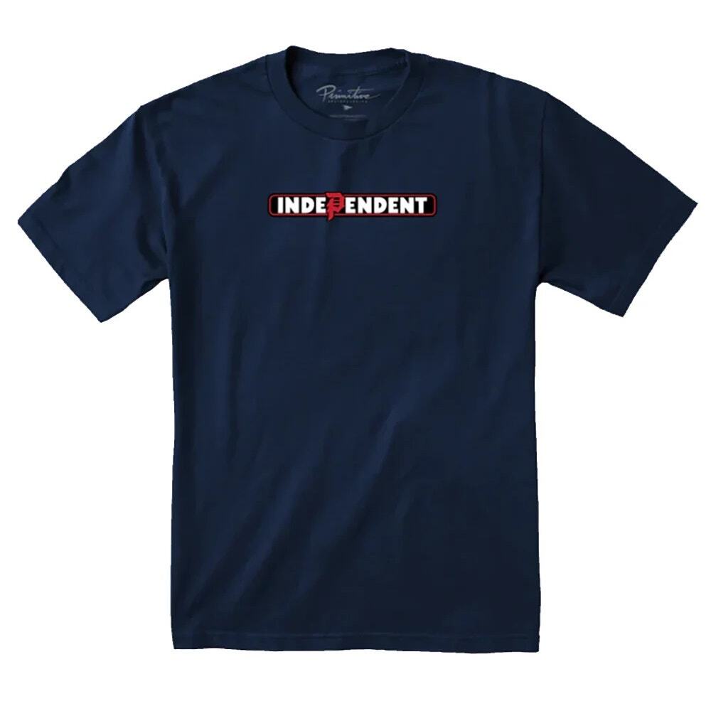Primitive Skate Apparel Men's X Independent Skateboard Truck Bar Tee T-Shirt